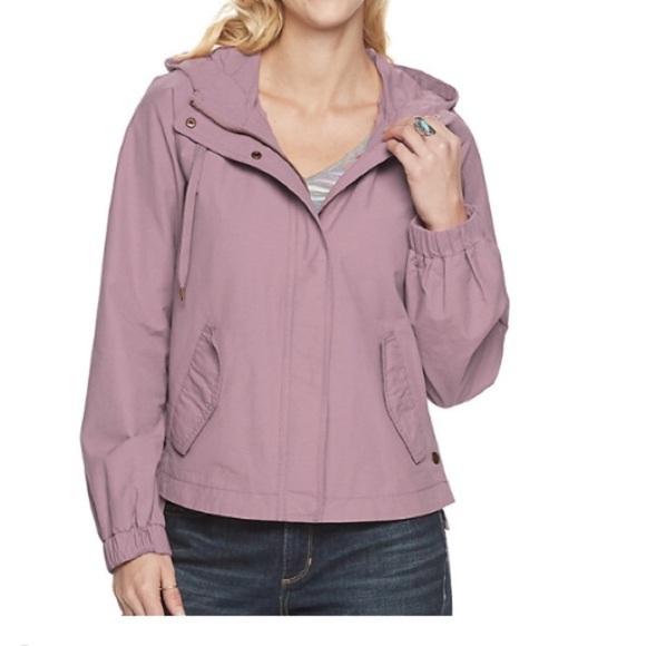 SONOMA Goods for Life XXL NWT windbreaker berry mocha - Picture 11 of 11